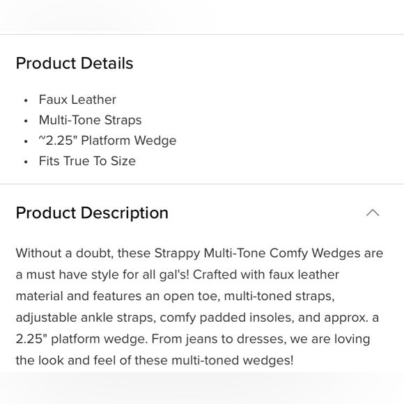 Multi-tone Criss Cross Strap Wedge Platforms - Picture 3 of 7